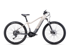 CTM RUBY 27,5" - matná šedá / stříbrná béžová S ( 14")