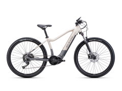 CTM RUBY 27,5" - matná šedá / stříbrná béžová S ( 14")